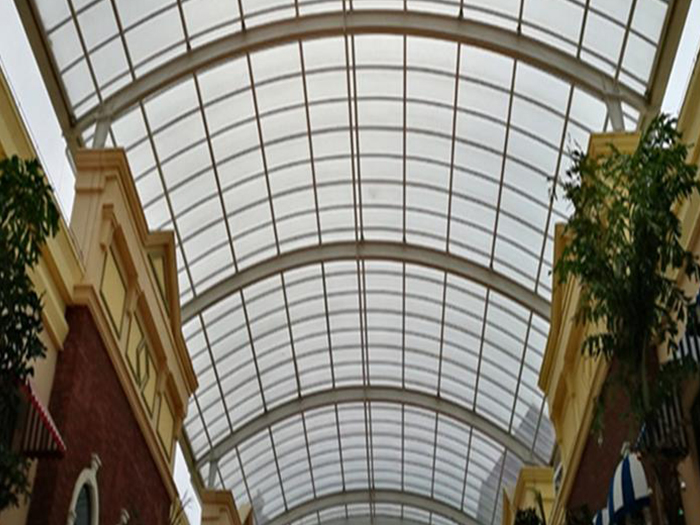 达州屋面网架顶棚吊装方案